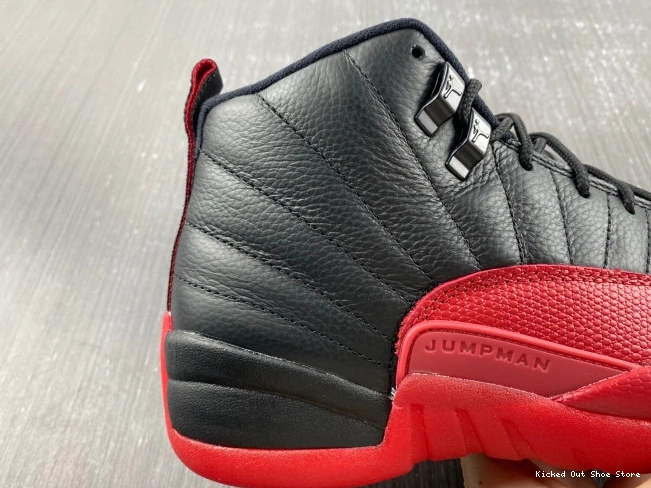 Kicked Out Shoe Store 12 Retro Jordan (2016) 130690-002 Flu Game 0707